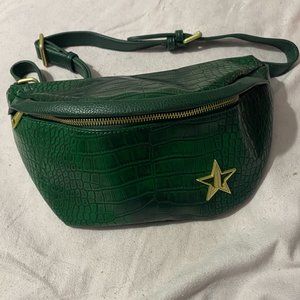Green Crocodile Cross Body By Jeffree Star Cosmetics